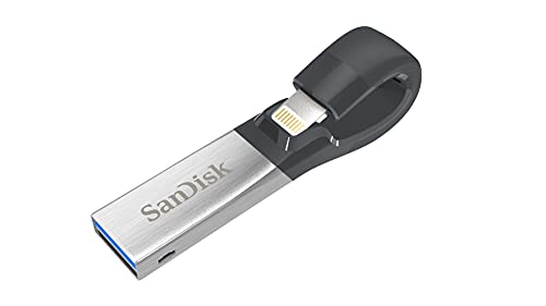 SanDisk 32GB iXpand Flash Drive for iPhone and iPad - SDIX30C-032G-GN6NN, Black