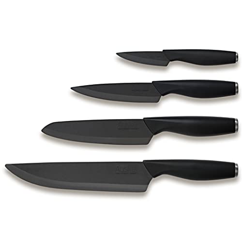 Ausker Ceramic Knife Set | Kitchen Knives | 4 Piece