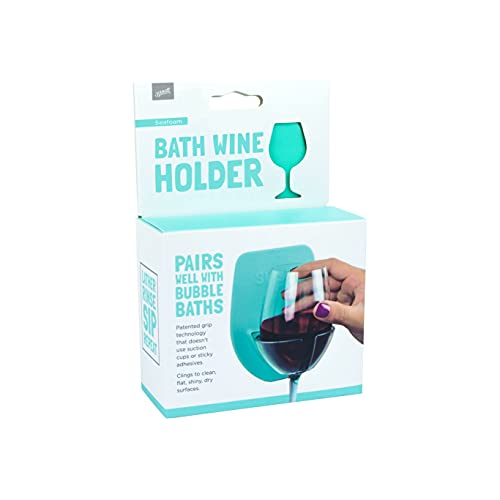 30 Watt Silicone Wine Glass Holder for Bath & Shower | Give The of Bathtub Spa Relaxation