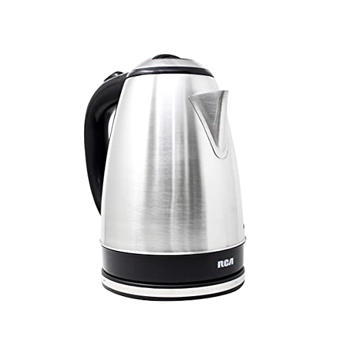 RCA Electric Kettle, Stainless Steel Model RC-180GB01, Medium