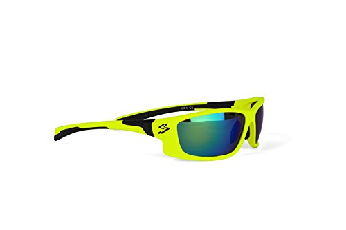 Spiuk Spicy Unisex Cycling Goggles, Matt Yellow/Black
