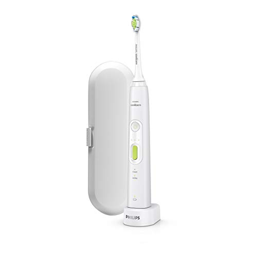 Philips Sonicare HX8911/02 HealthyWhite+ Rechargeable Electric Toothbrush, White