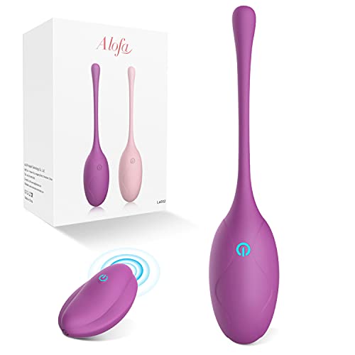Kegel Exercise Weights,AL'OFA Ben Wa Ball Kegel Balls Doctor Recommended Bladder Control & Pelvic Floor Exercises for Beginners & Advanced,Silicone Purple