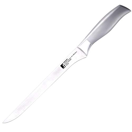 Bergner BG-4211-MM Uniblade Ham Knife, Silver, 25 cm