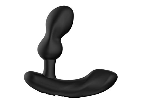 LOVENSE Edge 2 Adjustable Male Prostate Vibrator, Powerful Dual Motors Provide Incredible Vibrations, Optimized Neck and Head Fit Most Men, Quiet, Strong, Waterproof, Long Distance Bluetooth Control