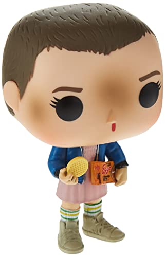 Funko POP Stranger Things Eleven with Eggos Vinyl Figure, Styles May Vary - with/Without Blonde Wig,Multicolor,Standard,13318