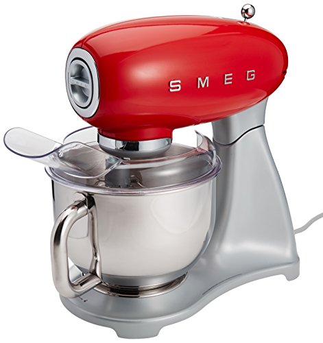 Smeg SMF01RDUS Stand Mixer, Red