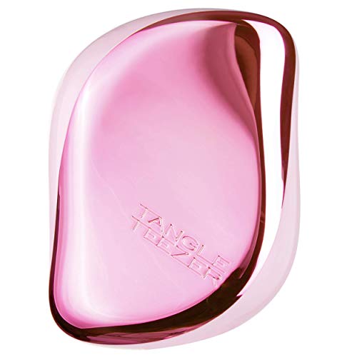 Tangle Teezer Compact Styler Detangling Hairbrush, Baby Doll Pink