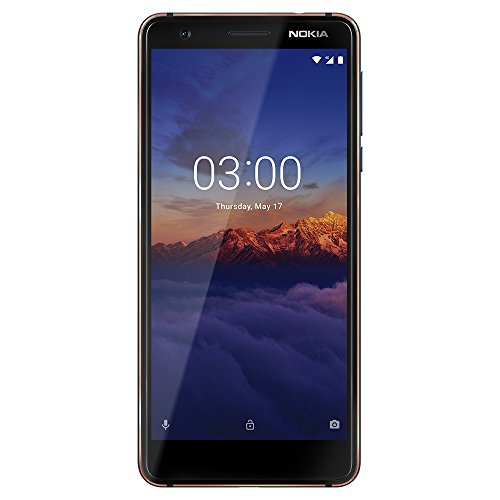 Nokia Mobile 3.1 - Android 9.0 Pie - 16 GB - Dual SIM Unlocked Smartphone (AT&T/T-Mobile/MetroPCS/Cricket/Mint) - 5.2' Screen - Blue - U.S. Warranty