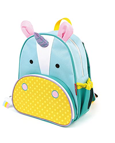 Skip Hop Toddler Backpack, Zoo Preschool Ages 2-4, Unicorn, 11x5x12 Inch (Pack of 1)