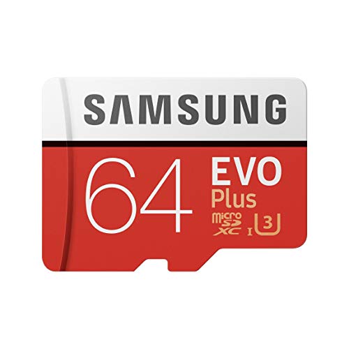 Samsung 64GB MicroSDXC EVO Plus Memory Card w/ Adapter (MB-MC64GA)