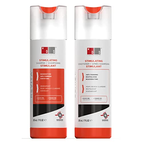 Revita Shampoo and Conditioner for Hair Loss and Hair Thinning Bundle by DS Laboratories