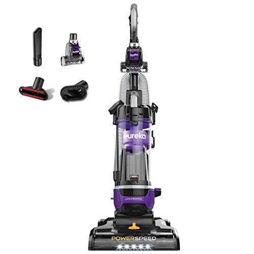 Eureka NEU202 PowerSpeed Cord Rewind Vacuum, CordRewind+Pet, Purple