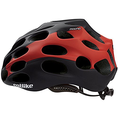 CATLIKE Mixino SV Bike Helmet, Black/Red, Large