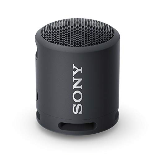 Sony SRS-XB13 Extra BASS Wireless Bluetooth Portable Lightweight Compact Travel Speaker, IP67 Waterproof & Durable for Outdoor, 16 Hour Battery, USB Type-C, Removable Strap, and Speakerphone, Black