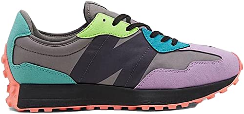 New Balance 327 Mens Shoes Size 11.5, Color: Gray/Magnet/Dark Violet Glo