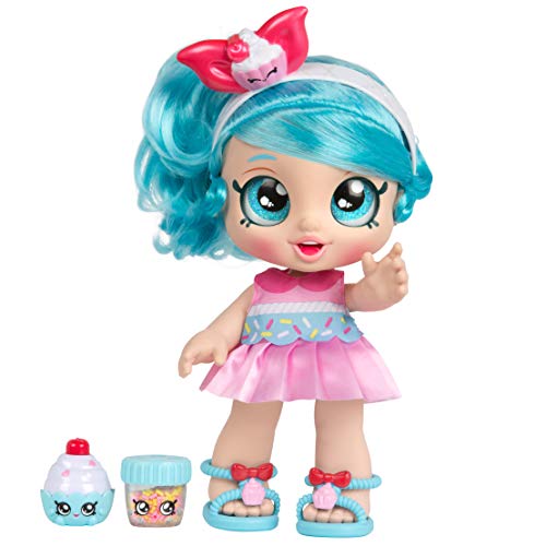 Kindi Kids Snack Time Friends - Pre-School Play Doll, Jessicake - for Ages 3+ | Changeable Clothes and Removable Shoes - Fun Snack-Time Play, for Imaginative Kids