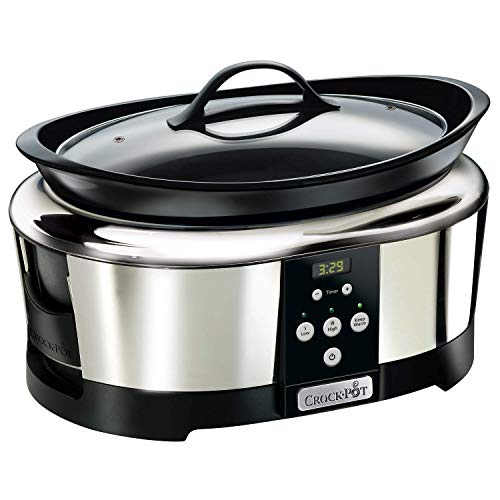 Crockpot SCCPBPP605 Next Generation Slow Cooker, 5.7 L, Silver (220 Volts - Not for USA)