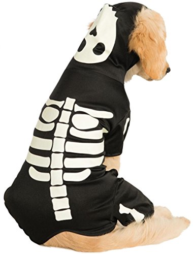 Rubie's Costume Co Pet Costume, Small, Glow In The Dark Skeleton Hoodie