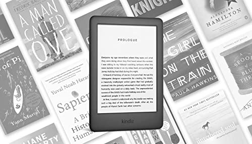 Kindle - With a Built-in Front Light - Black - Ad-Supported