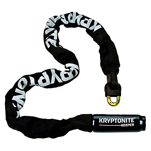Kryptonite Keeper 785 Integrated Bicycle Lock Chain Bike Lock, 33.5-Inch