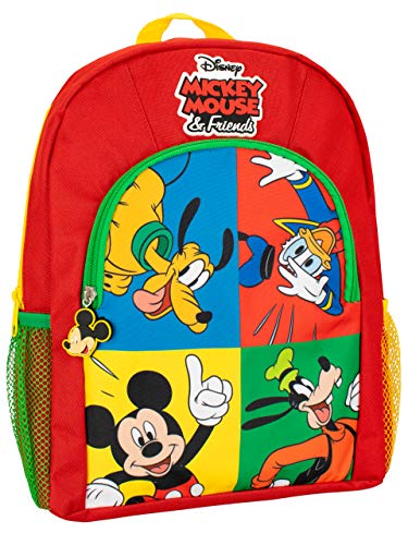 Disney Boys Mickey Mouse Pluto Donald Duck and Goofy Backpack