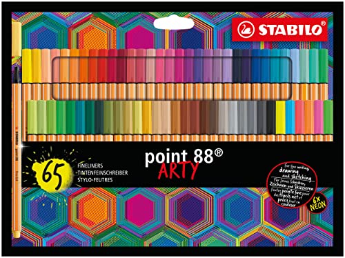 STABILO point 88 Pens, ARTY Set of 65