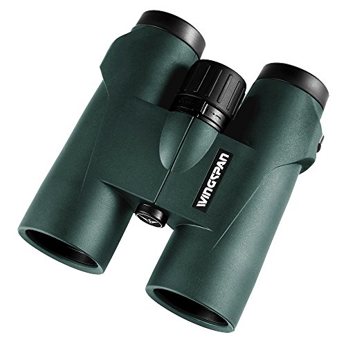 Wingspan Optics NatureSight HD 8X42 Bird Watching Binoculars. Extra-Wide Field of View for The Brightest, Clearest Detail. Close Focus for Closer Views. Phase Coated. Waterproof. Fog Proof.