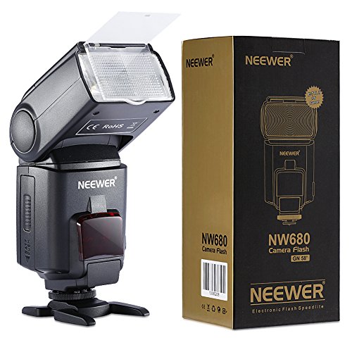 Neewer NW680/TT680 HSS Speedlite Flash E-TTL Camera Flash for Canon 5D MARK 2 6D 7D 70D 60D 50DT3I T2I and other Canon DSLR Cameras