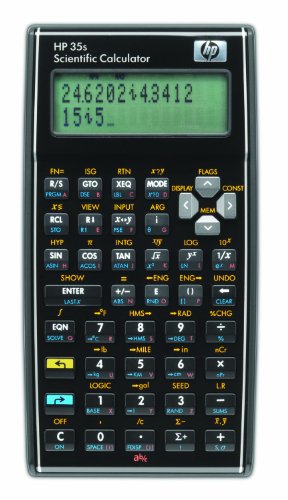 HP 35S 35S Programmable Scientific Calculator, 14-Digit LCD (HP-35S/B12)