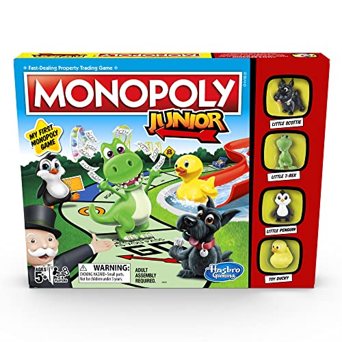 Monopoly Junior Board Game for 4 players