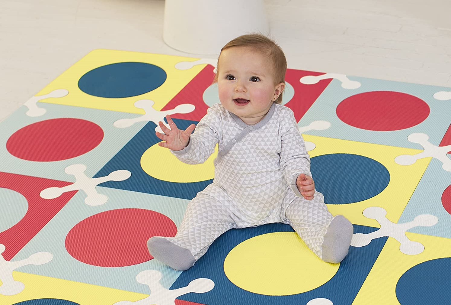 alfombra de espuma puzle alfombra de juego para niños y bebés COSMOLINO 36 piezas de alfombra puzzle para bebé 