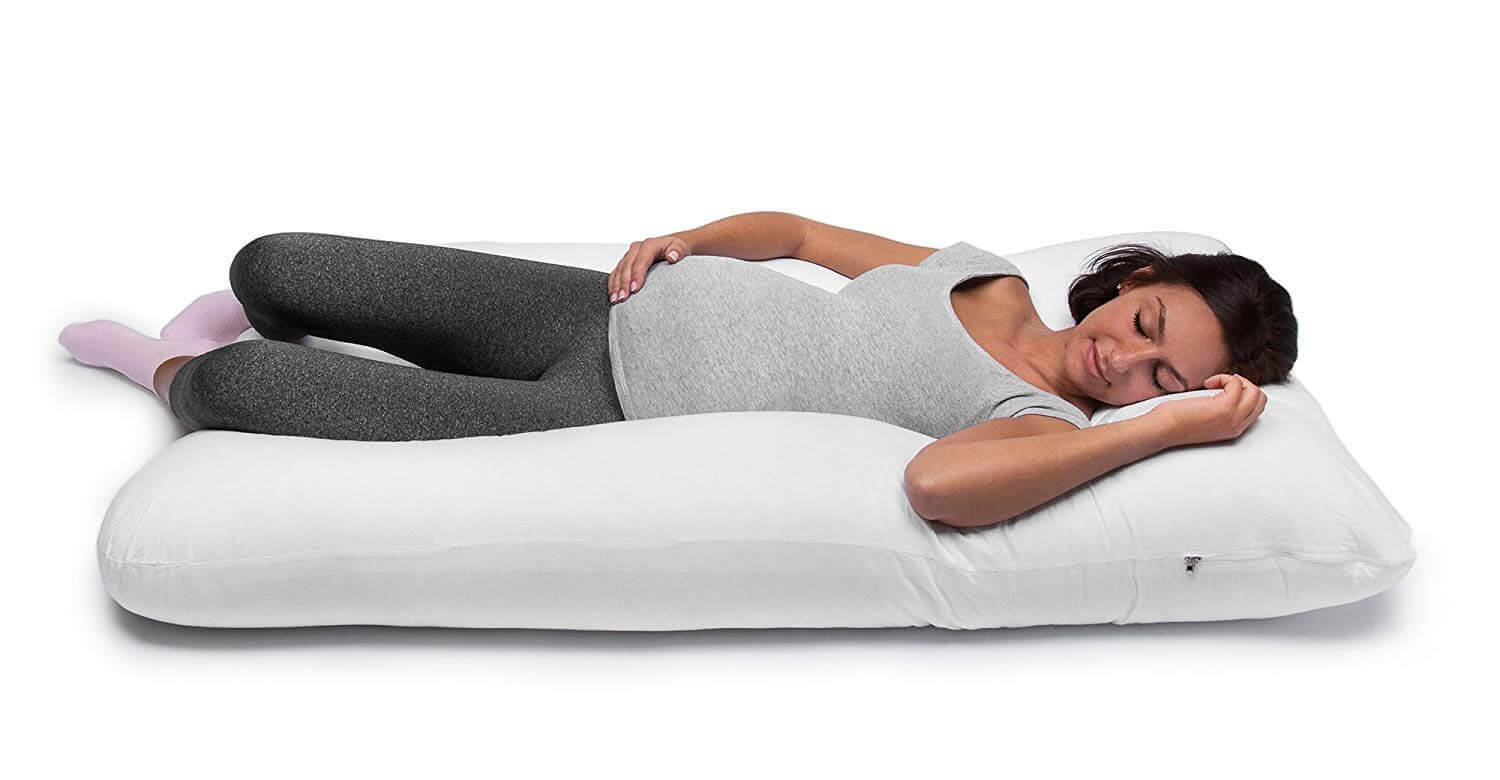 8 colores magn/íficos Funda de almohada de repuesto para SnuggleUp original en forma de L Babysoft embarazo//maternidad almohada blanco Solo funda de almohada